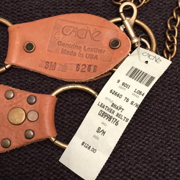 Genuine leather belt. New with tags - Picture 6 of 6